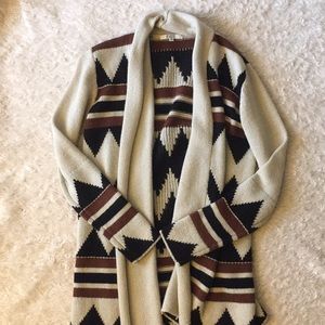 Aztec cardigan sweater!